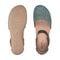 Earth Bronnie Casual Slip-On Perforated Cushioned Arch Support Women's Slip-On - Green/brown Leather - 6
