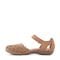 Earth Bronnie Casual Slip-On Perforated Cushioned Arch Support Women's Slip-On - Medium Natural Leather - 5