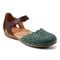 Earth Bronnie Casual Slip-On Perforated Cushioned Arch Support Women's Slip-On - Medium Green - 1