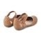 Earth Bronnie Casual Slip-On Perforated Cushioned Arch Support Women's Slip-On - Medium Natural Leather - 4