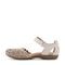 Earth Bronnie Casual Slip-On Perforated Cushioned Arch Support Women's Slip-On - Light Natural Leather - 5
