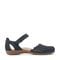 Earth Bronnie Casual Slip-On Perforated Cushioned Arch Support Women's Slip-On - Navy Leather - 1