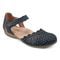 Earth Bronnie Casual Slip-On Perforated Cushioned Arch Support Women's Slip-On - Dark Blue - 1