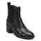 Earth Cassi Cushioned Ankle Bootie Women's Boot - Black Leather/elastic - 2