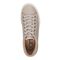 Earth Dailey Leather Lace-Up Casual Cushioned Comfort Sneaker Women's Sneaker - Light Gray - 5