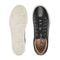 Earth Dailey Leather Lace-Up Casual Cushioned Comfort Sneaker Women's Sneaker - Black Leather - 5