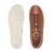 Earth Dailey Leather Lace-Up Casual Cushioned Comfort Sneaker Women's Sneaker - Medium Brown Leather - 5