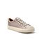 Earth Dailey Leather Lace-Up Casual Cushioned Comfort Sneaker Women's Sneaker - Light Gray - 7