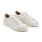 Earth Dailey Leather Lace-Up Casual Cushioned Comfort Sneaker Women's Sneaker - White Leather - 2