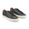Earth Dailey Leather Lace-Up Casual Cushioned Comfort Sneaker Women's Sneaker - Black Leather - 2