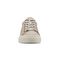 Earth Dailey Leather Lace-Up Casual Cushioned Comfort Sneaker Women's Sneaker - Light Gray - 3