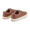 Earth Dailey Leather Lace-Up Casual Cushioned Comfort Sneaker Women's Sneaker - Medium Brown Leather - 3