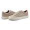 Earth Dailey Leather Lace-Up Casual Cushioned Comfort Sneaker Women's Sneaker - Light Gray - 6