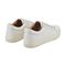 Earth Dailey Leather Lace-Up Casual Cushioned Comfort Sneaker Women's Sneaker - White Leather - 3