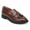 Earth Deeana Tassel Cushioned Arch Support Women's Mules & Loafers - Red Leather - 2