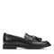 Earth Deeana Tassel Cushioned Arch Support Women's Mules & Loafers - Black Leather - 1