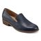 Earth Edna Round Toe Casual Slip-on Flat - Cushioned Arch Support Women's Loafer - Dark Blue - 2