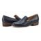 Earth Edna Round Toe Casual Slip-on Flat - Cushioned Arch Support Women's Loafer - Dark Blue - 7