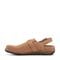 Earth Elmonte Slingback Comfort Clog Women's Mules & Loafers - Light Brown Suede - 4