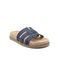 Earth Fairren Slip-On Sandal - Women's Cushioned Slip-On Sandal - Dark Blue - 8