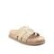 Earth Fairren Slip-On Sandal - Women's Cushioned Slip-On Sandal - Light Natural - 8