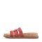 Earth Fairren Slip-On Sandal - Women's Cushioned Slip-On Sandal - Medium Red - 4