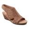 Earth Halin Cushioned Cork Wedge Women's Dress Sandal - Medium Brown - 2