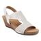 Earth Harten Wedge Sandal Cushioned Arch Support Women's Wedge Sandal - Ivory - 1