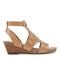 Earth Helodie Cushioned Arch Support Women's Wedge Sandal - Dark Natural - 1