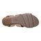 Earth Helodie Cushioned Arch Support Women's Wedge Sandal - Taupe Metallic - 6