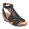 Earth Helodie Cushioned Arch Support Women's Wedge Sandal - Black - 2