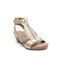 Earth Helodie Cushioned Arch Support Women's Wedge Sandal - Pewter - 8