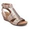 Earth Helodie Cushioned Arch Support Women's Wedge Sandal - Pewter - 1