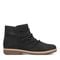 Earth Hilaree Cushioned Ruched Women's Casual Bootie - Black - 1
