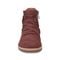 Earth Hilaree Cushioned Ruched Women's Casual Bootie - Dark Red - 3