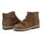 Earth Hilaree Cushioned Ruched Women's Casual Bootie - Medium Brown - 7