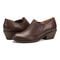 Earth Jalin Cushioned Support Slip-On Bootie Women's Slip-On Bootie - Dark Brown Leather - 7