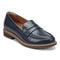 Earth Javas Slip-on Penny Casual Cushioned Arch Support Women's Mules & Loafers - Navy Leather - 2
