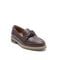 Earth Jayde Leather Knotted Casual - Cushioned Arch Support Women's Mules & Loafers - Dark Red - 1