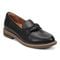 Earth Jayde Leather Knotted Casual - Cushioned Arch Support Women's Mules & Loafers - Black Leather - 2