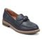 Earth Jayde Leather Knotted Casual - Cushioned Arch Support Women's Mules & Loafers - Dark Blue Leather - 2