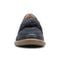 Earth Jayde Leather Knotted Casual - Cushioned Arch Support Women's Mules & Loafers - Dark Blue Leather - 3