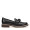 Earth Jayde Leather Knotted Casual - Cushioned Arch Support Women's Mules & Loafers - Black Leather - 1