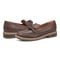 Earth Jayde Leather Knotted Casual - Cushioned Arch Support Women's Mules & Loafers - Dark Brown Leather - 7