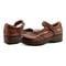 Earth Kalece Leather Mary Jane Casual Cushioned Arch Support Women's Mules & Loafers - Medium Brown Leather - 7