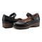 Earth Kalece Leather Mary Jane Casual Cushioned Arch Support Women's Mules & Loafers - Black Leather - 7
