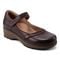 Earth Kalece Leather Mary Jane Casual Cushioned Arch Support Women's Mules & Loafers - Dark Red - 1
