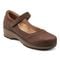 Earth Kalece Leather Mary Jane Casual Cushioned Arch Support Women's Mules & Loafers - Dark Brown Leather - 2