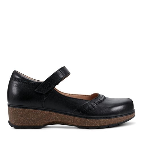 Earth Kalece Leather Mary Jane Casual Cushioned Arch Support Women's Mules & Loafers - Black Leather - 1