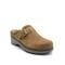 Earth Kay Classic Comfort Clog Cushioned Arch Support Women's Mule - Dark Natural - 8